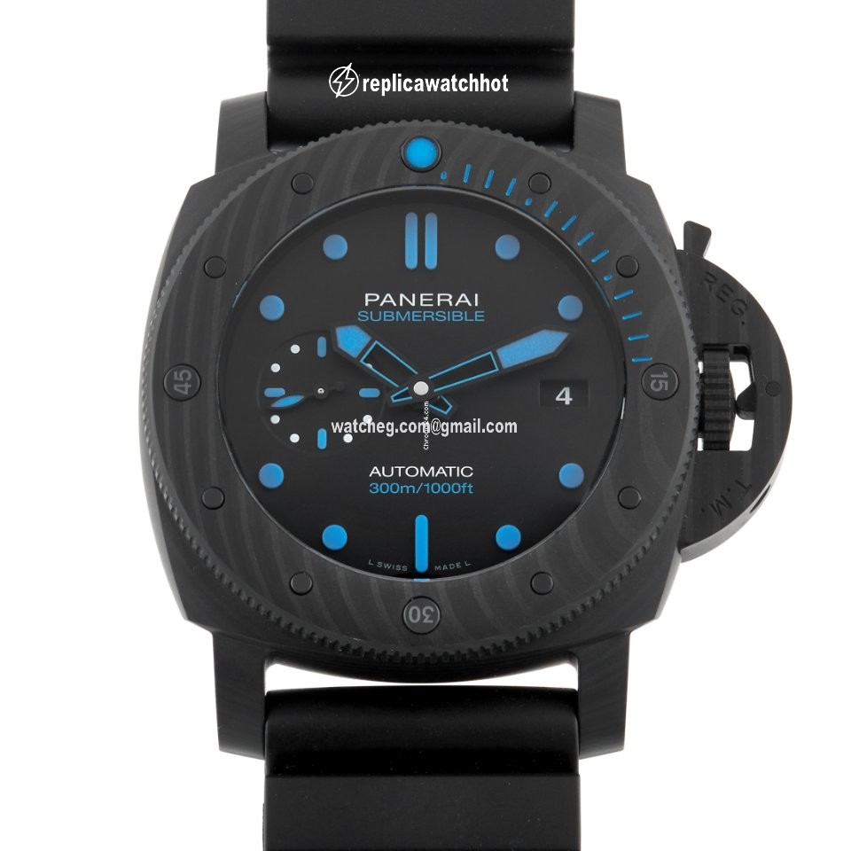 Panerai Luminor GMT Automatic Mens watch Unisex Automatic Carbon PAM01616