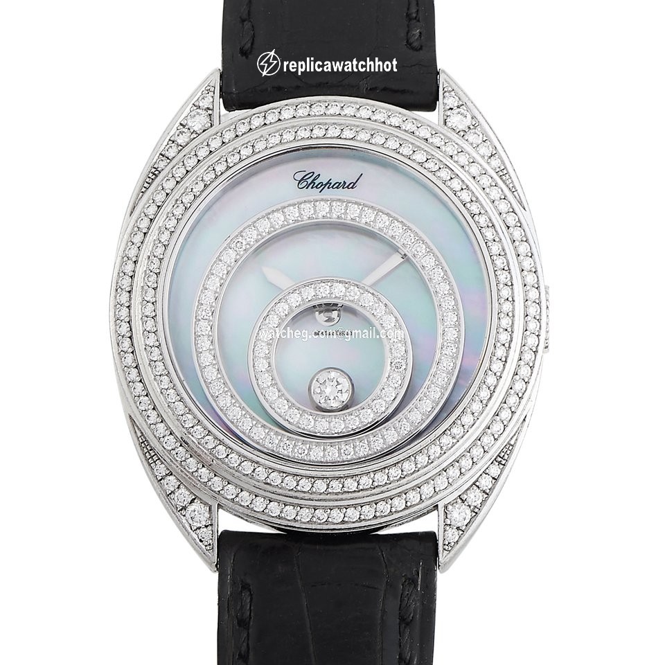 Chopard Happy Spirit Mens watch Unisex Quartz White gold 20 7061-20