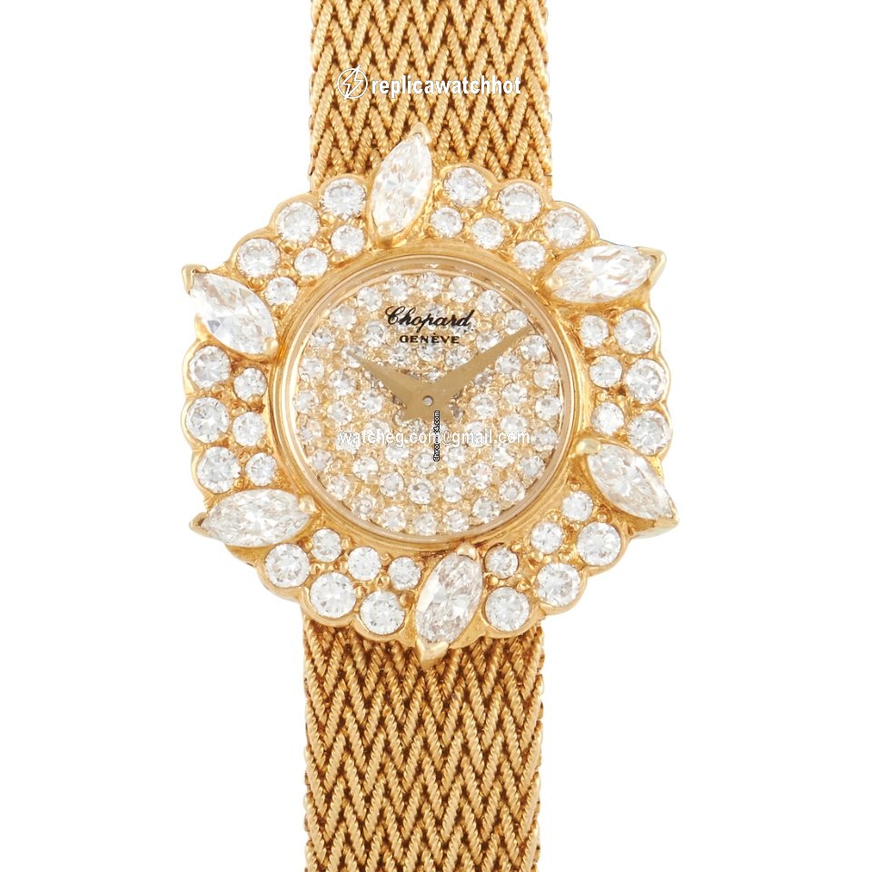 Chopard Mens watch Unisex Quartz Yellow gold 424162