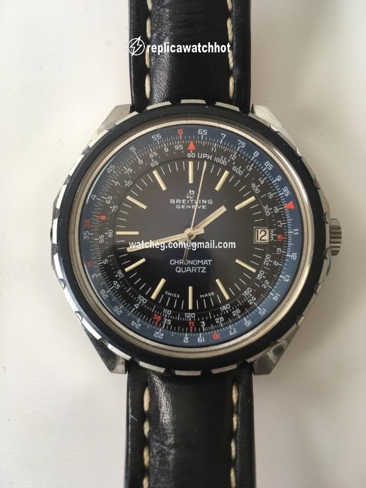 Breitling Chronomat Mens watch Unisex Quartz Steel 9108