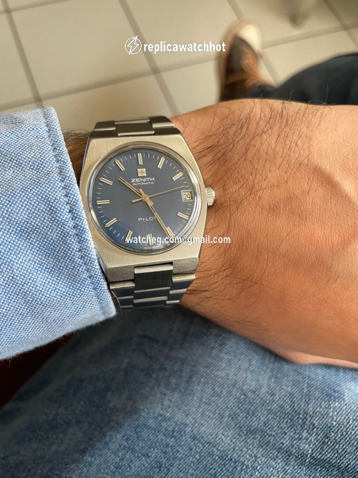Zenith Pilot Mens watch Unisex Automatic Steel 01-0010-382