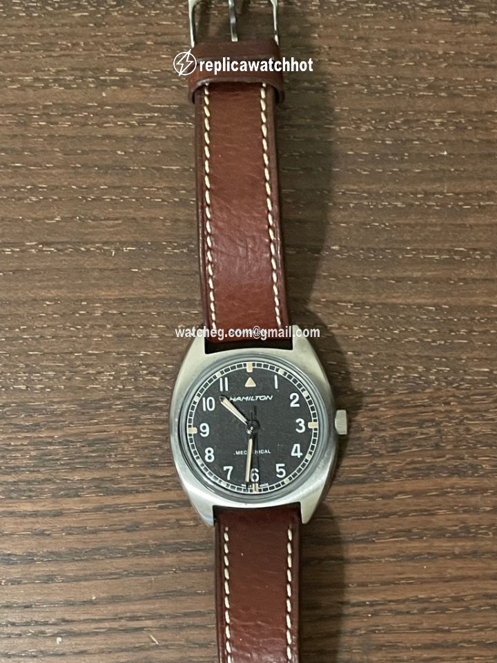 Hamilton Khaki Pilot Pioneer Mens watch Unisex Manual winding Steel H76419931