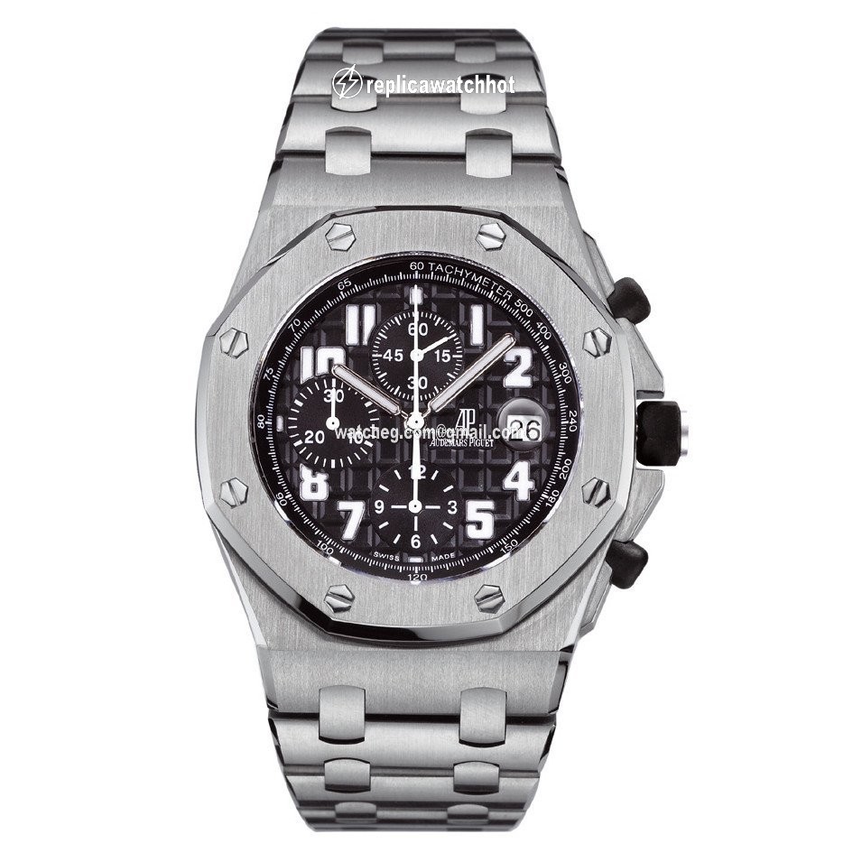 Audemars Piguet Royal Oak Offshore Chronograph Mens watch Unisex Manual winding Steel 225721ST.OO.1000ST.08
