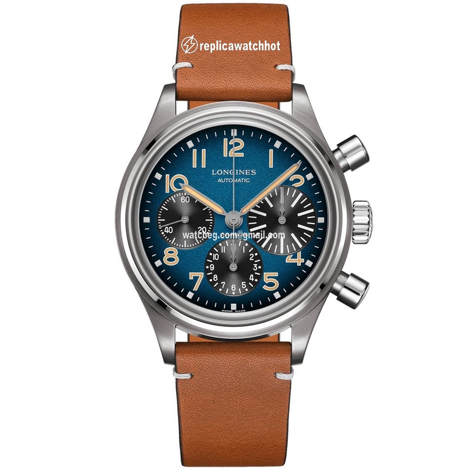 Longines Avigation Mens watch Unisex Automatic Titanium L2.816.1.93.2