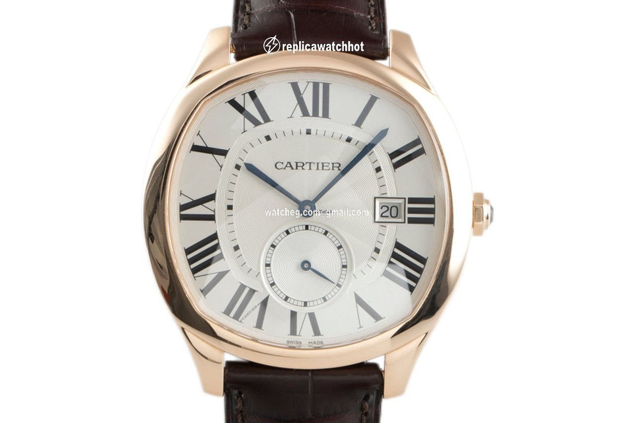 Cartier Drive de Cartier Mens watch Unisex Automatic Red gold WGNM0003