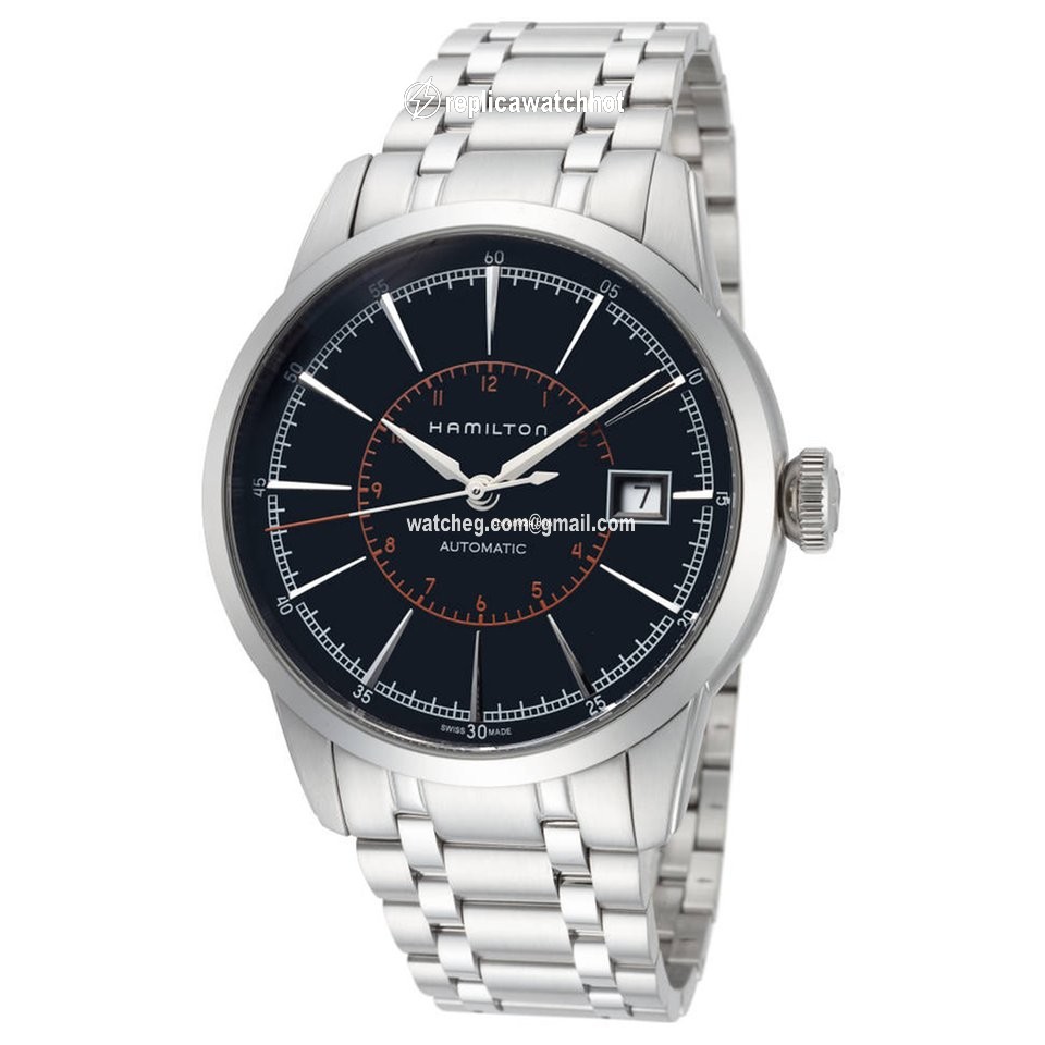 Hamilton Railroad Mens watch Unisex Automatic Steel H40555131
