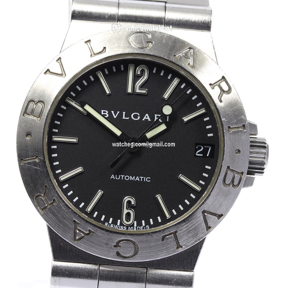 Bulgari Diagono Womens watch Automatic Steel LCV29S