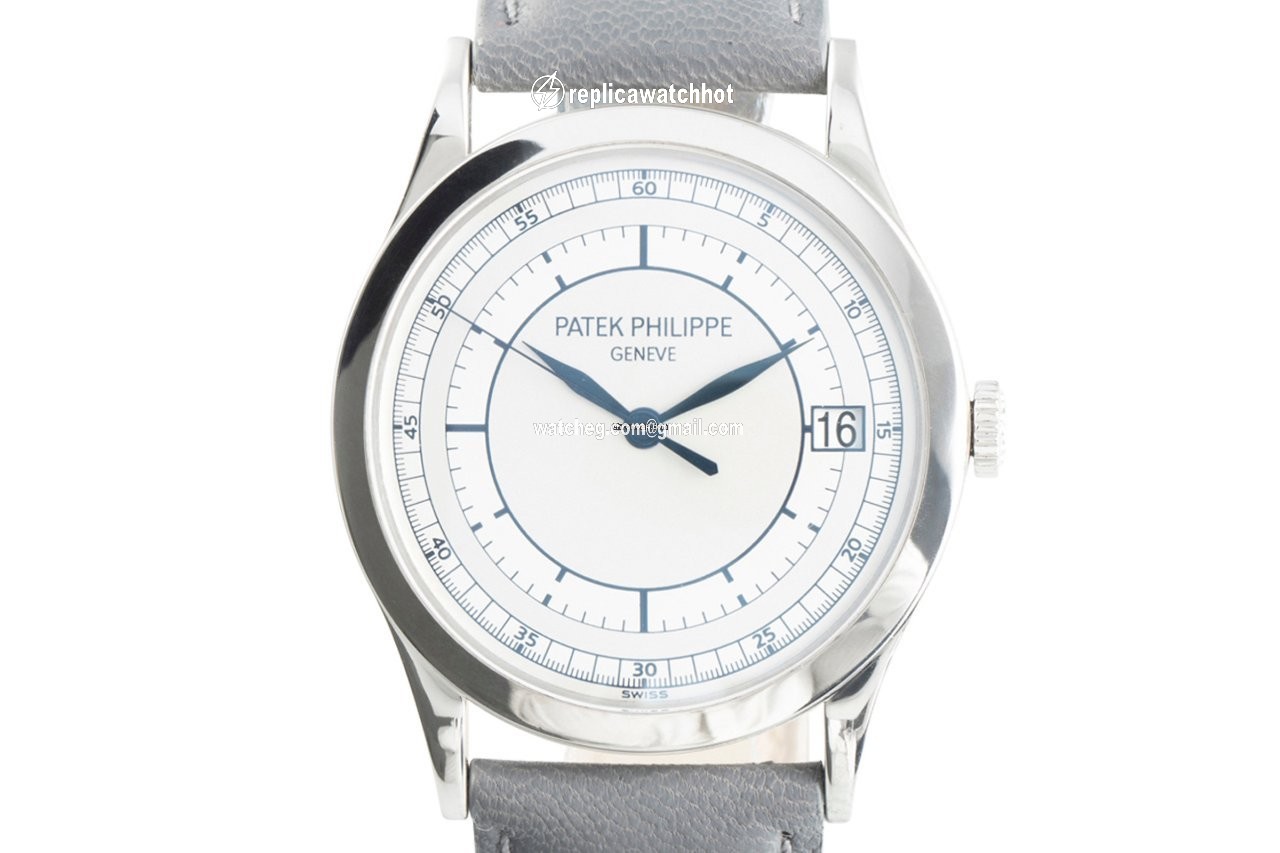 Patek Philippe Calatrava Mens watch Unisex Automatic White gold 5296