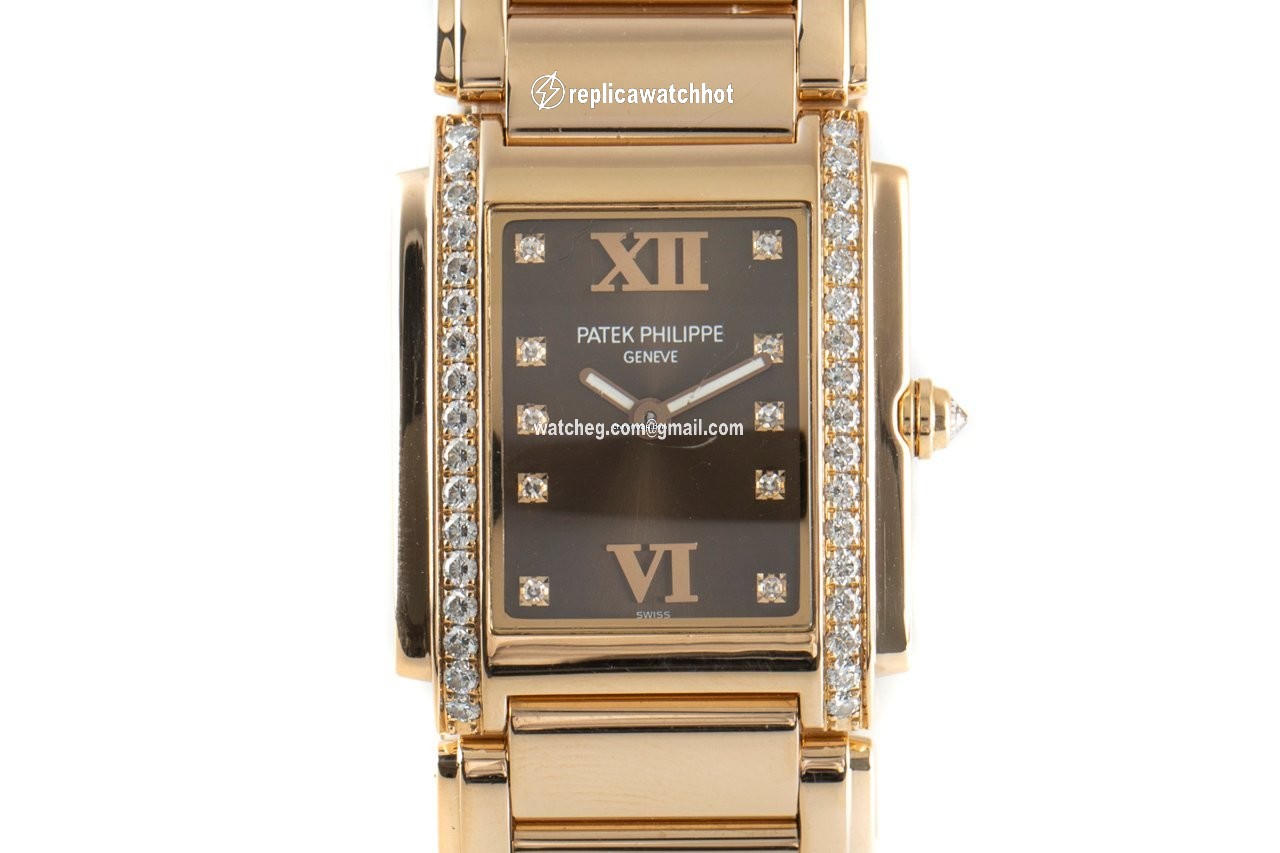 Patek Philippe Twenty~4 Womens watch Quartz Yellow gold 4910 11