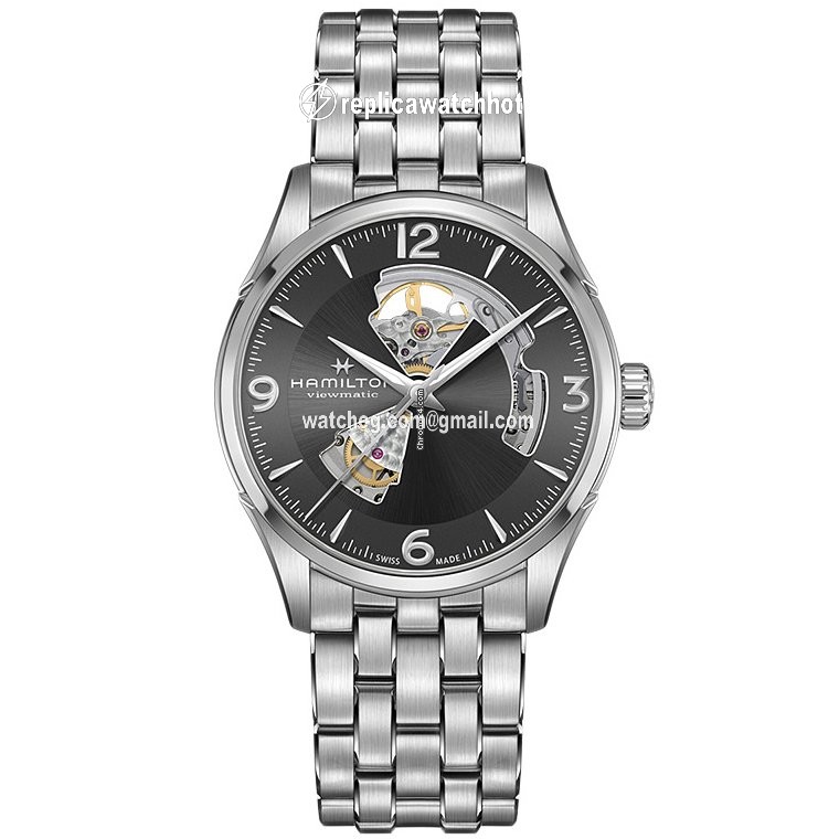 Hamilton Jazzmaster Open Heart Mens watch Unisex Automatic Steel H32705181