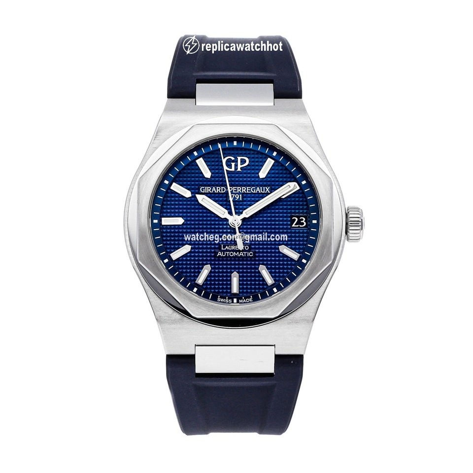 Girard Perregaux Laureato Mens watch Unisex Automatic Steel 81010-11-431-BB6A