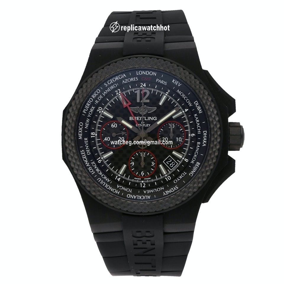 Breitling Bentley B04 GMT Mens watch Unisex Automatic Carbon NB0434E5 BE94