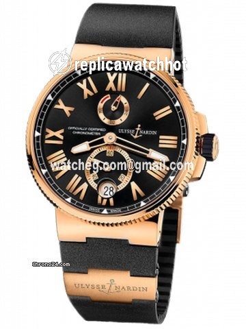 Ulysse Nardin Marine Chronometer Manufacture Mens watch Unisex Automatic Rose gold 11186-122-3 42