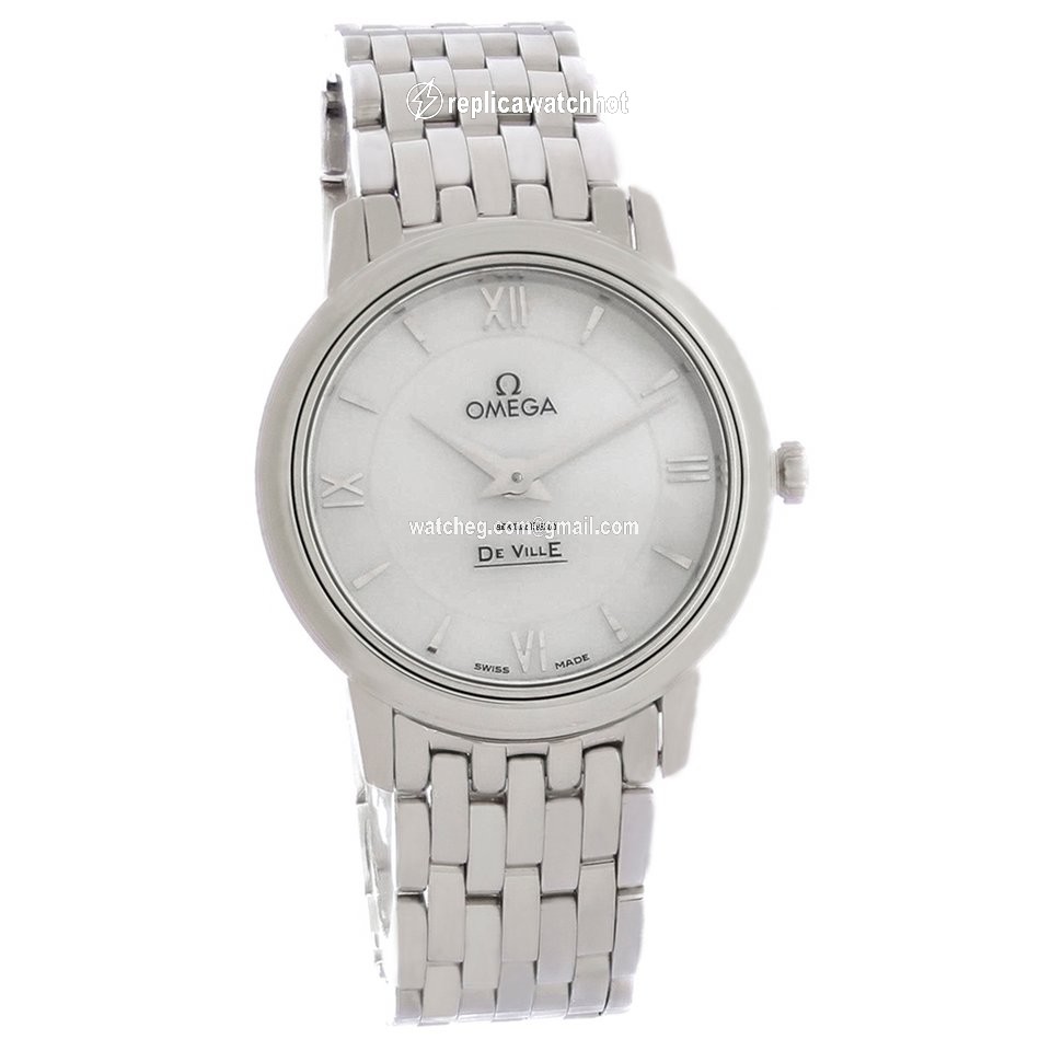 Omega De Ville Prestige Womens watch Quartz Steel 424.10.27.60.05.001