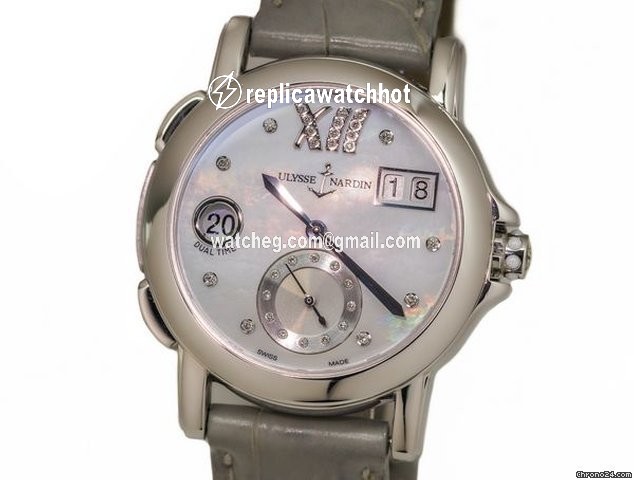 Ulysse Nardin Dual Time Womens watch Automatic Steel 243-22
