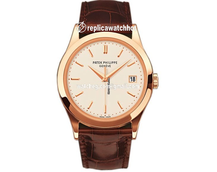 Patek Philippe Calatrava Mens watch Unisex Automatic Rose gold 5296R-010