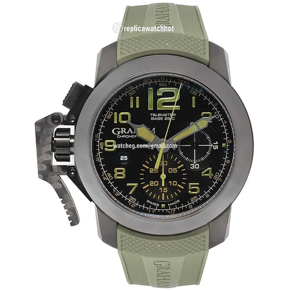 Graham Chronofighter Oversize Mens watch Unisex Automatic Steel 2CCAU.G01A