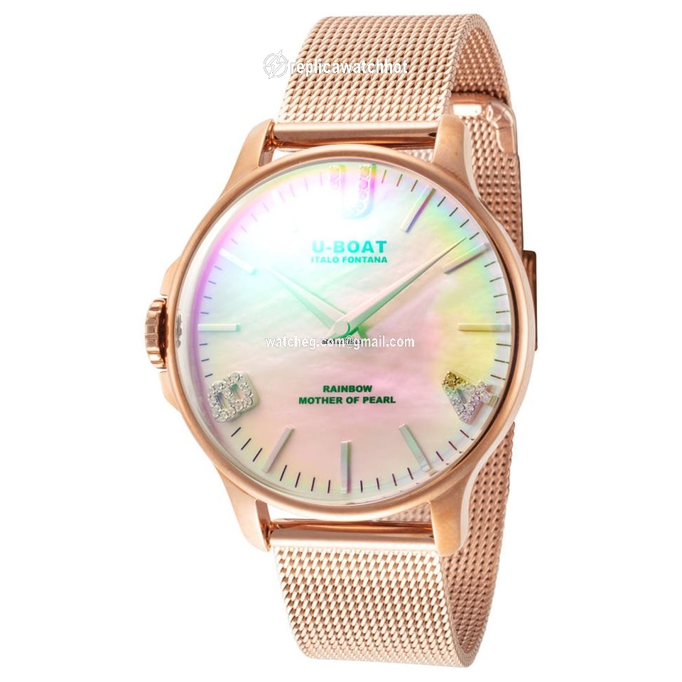 U-Boat Womens watch Quartz Steel UB-8473-MT