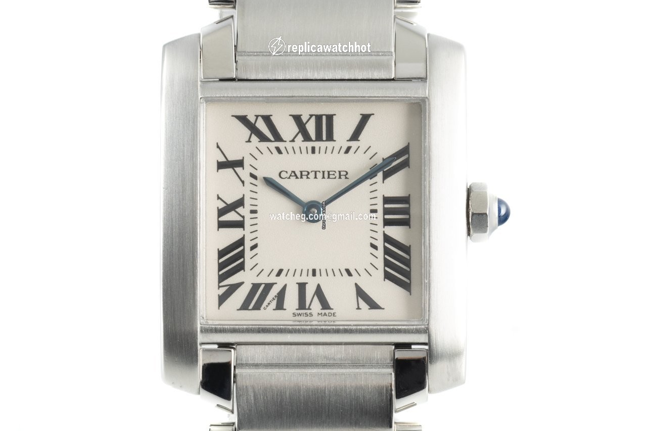 Cartier Tank Francaise Womens watch Quartz Steel 2301
