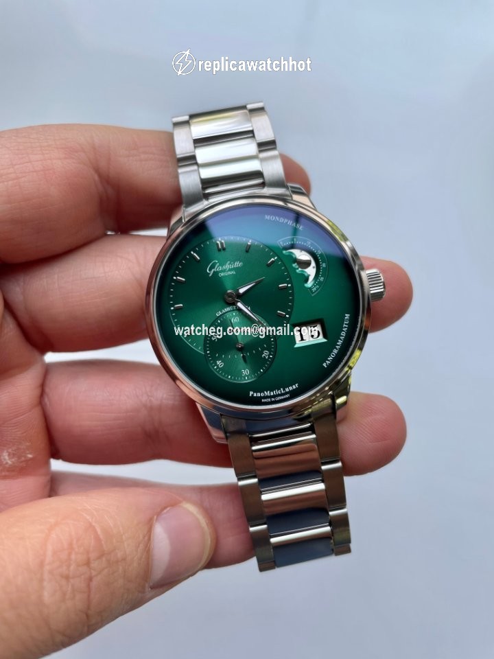 Glashtte Original PanoMaticLunar Mens watch Unisex 1-90-02-13-32-70