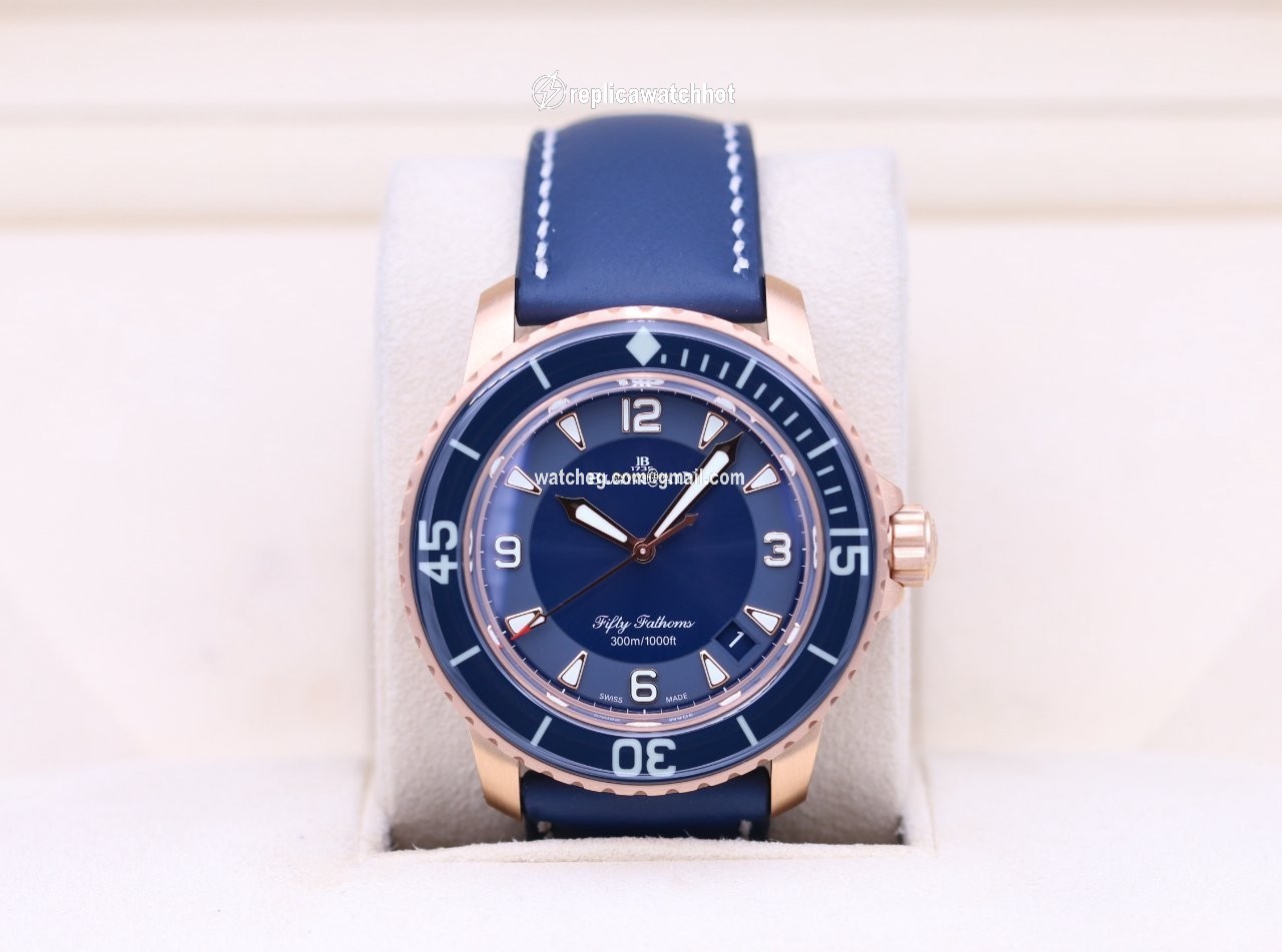 Blancpain Fifty Fathoms Mens watch Unisex Automatic Rose gold 5015-3603C-63B