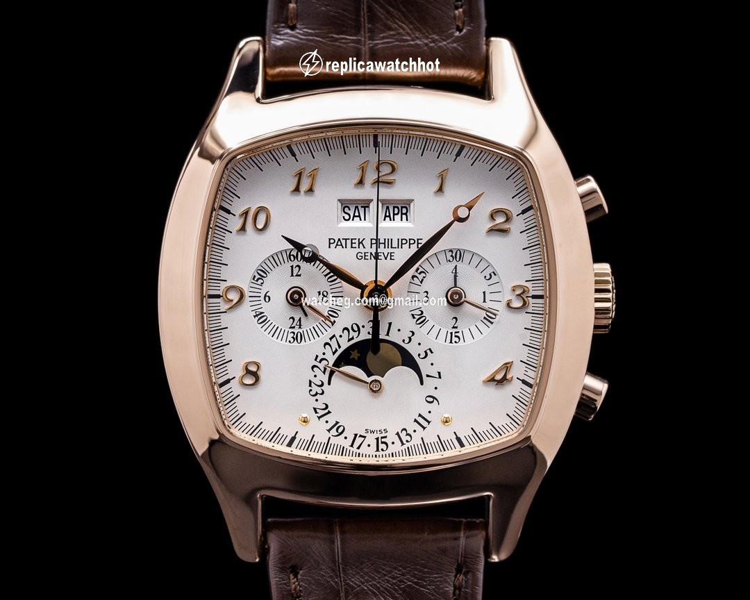 Patek Philippe Mens watch Unisex Manual winding Rose gold 5020R