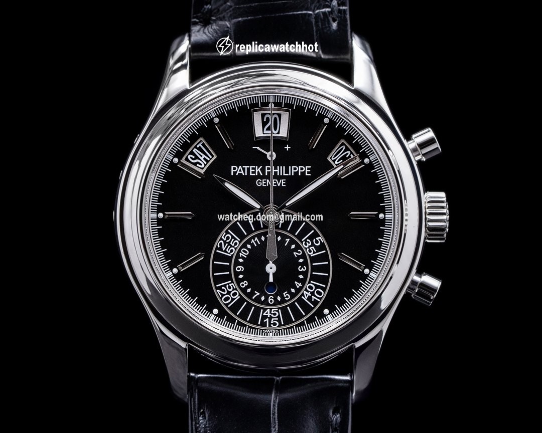 Patek Philippe Annual Calendar Chronograph Mens watch Unisex Automatic Platinum 5960P-016