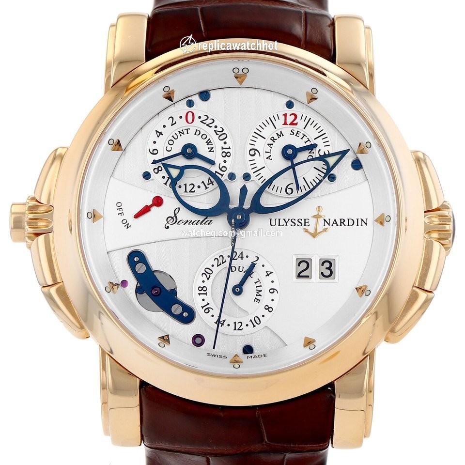 Ulysse Nardin Sonata Mens watch Unisex Automatic Yellow gold NUMBER 676-88 212