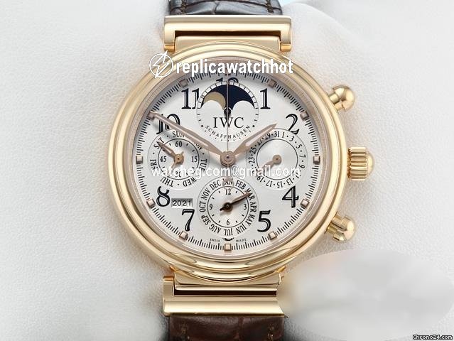IWC Da Vinci Perpetual Calendar Mens watch Unisex Automatic Rose gold IW3758
