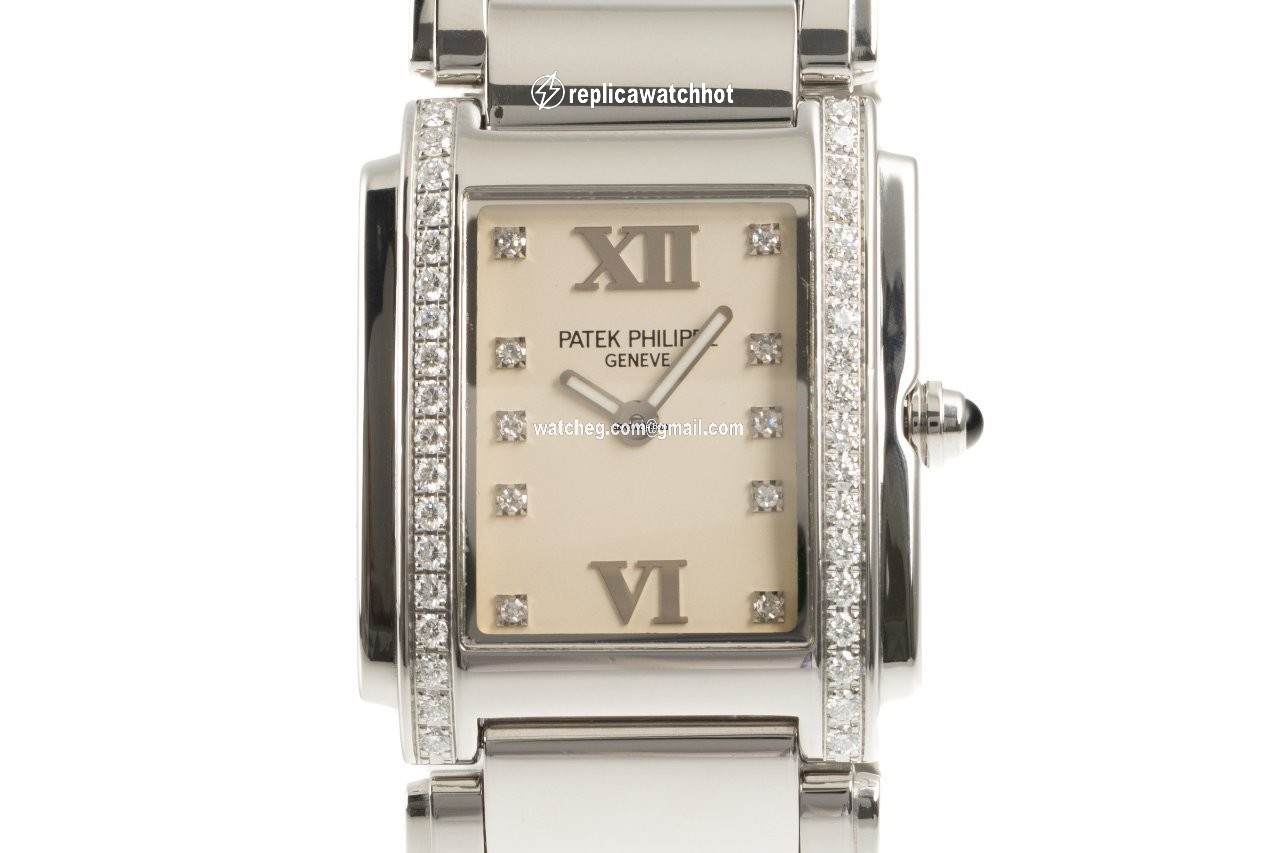 Patek Philippe Twenty~4 Womens watch Quartz Steel 4910 010A-011