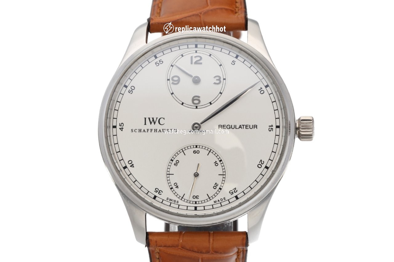 IWC Portuguese Hand-Wound Mens watch Unisex Manual winding Platinum IW544403