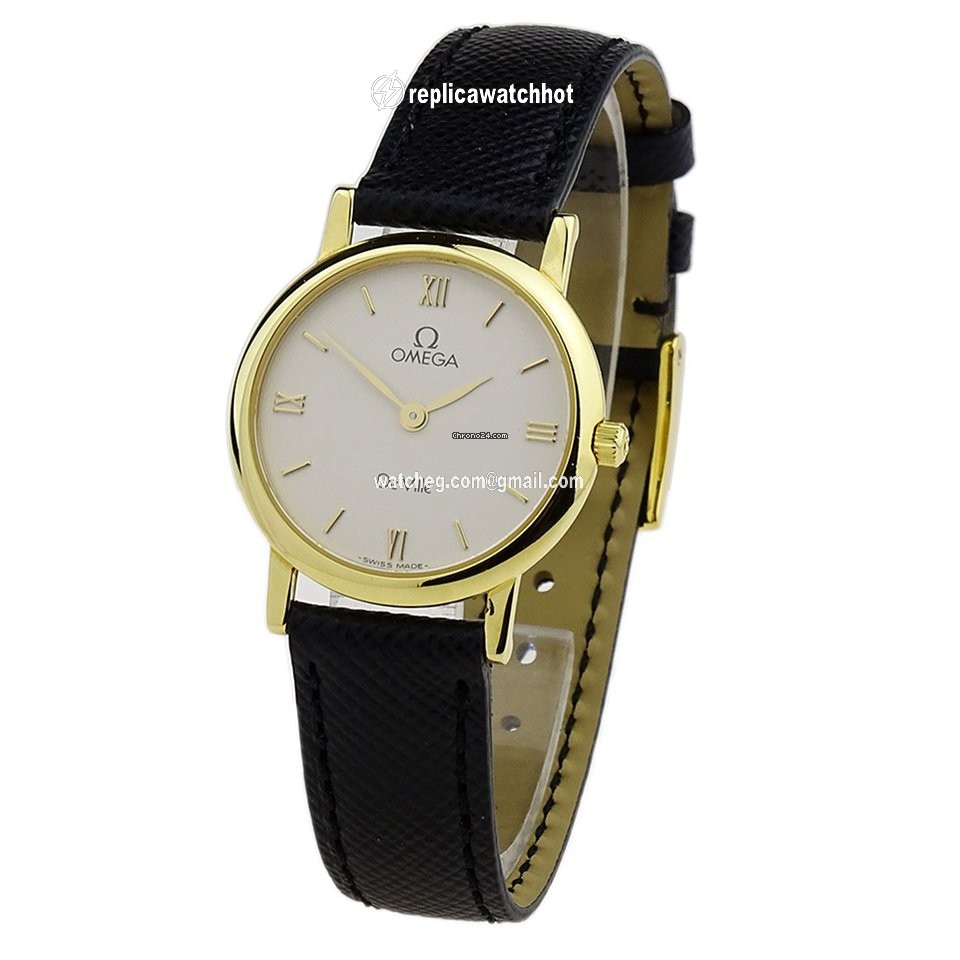 Omega De Ville Womens watch Quartz Yellow gold 7350.33.01