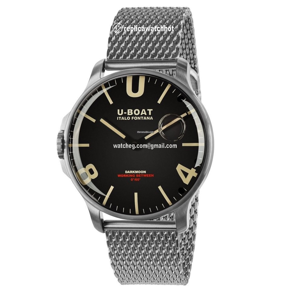 U-Boat Quartz Steel 8463 B MT