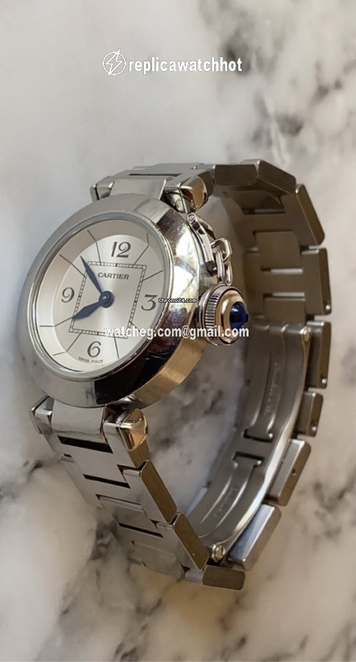 Cartier Pasha Womens watch Quartz Steel W3140007