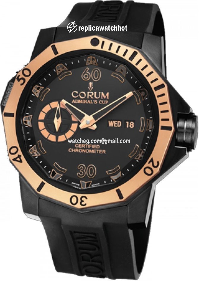 Corum Admirals Cup Seafender Deep Hull Womens watch Automatic Titanium 947.950.86 0371 AN16