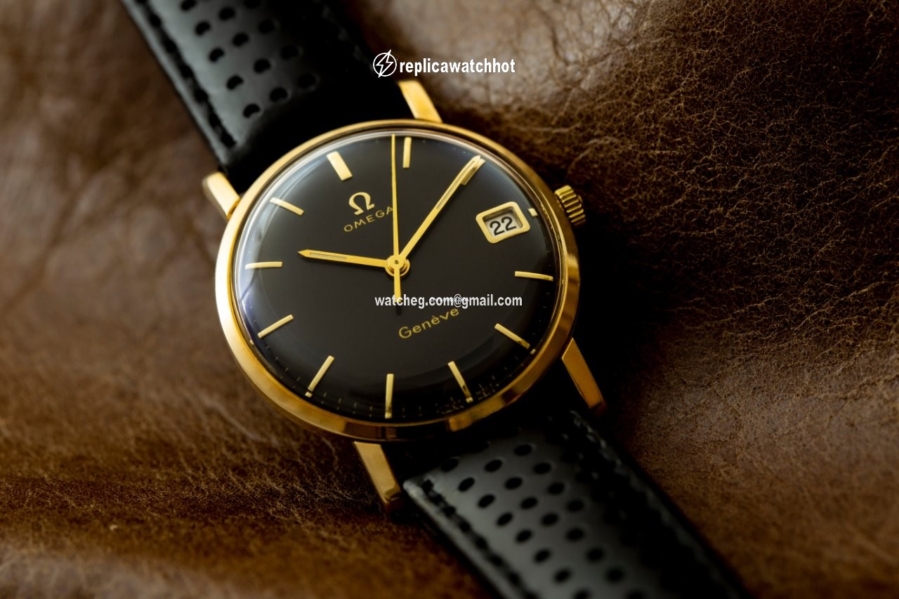 Omega Geneve Mens watch Unisex Manual winding Rose gold 974