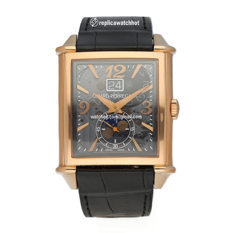 Girard Perregaux Vintage 1945 Mens watch Unisex Automatic Rose gold 25882-52-222-BB6B
