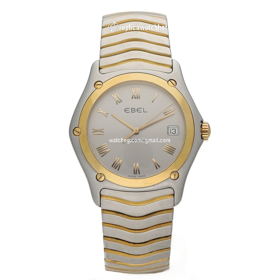 Ebel Classic Mens watch Unisex Quartz Gold Steel E1187F41