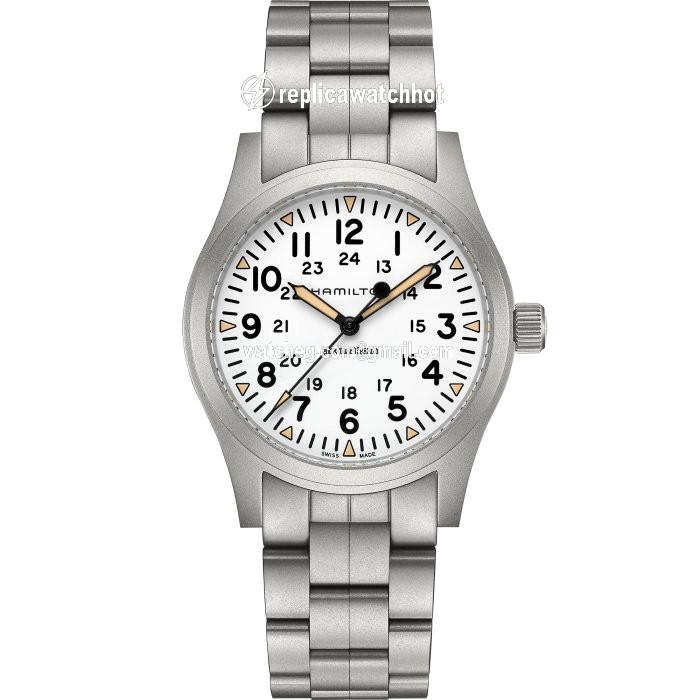 Hamilton Khaki Field Mens watch Unisex Manual winding Steel H69529113