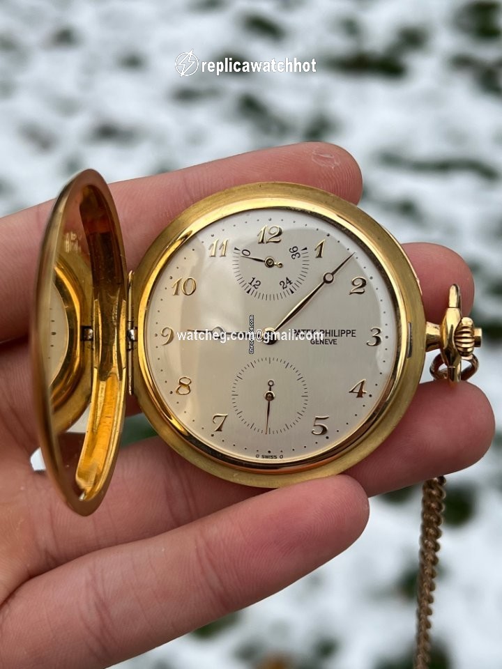 Patek Philippe Mens watch Unisex Manual winding Rose gold 983j