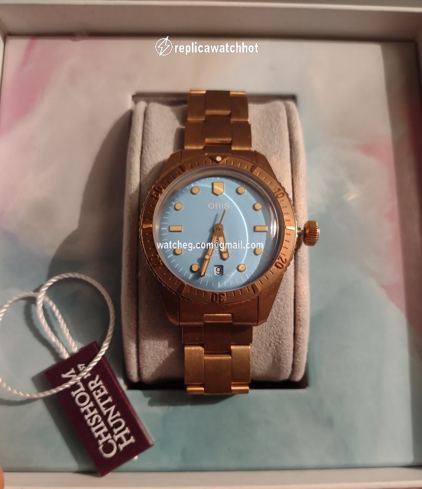 Oris Divers Sixty Five Mens watch Unisex Automatic Bronze 01 733 7771 3155-07 8 19 15