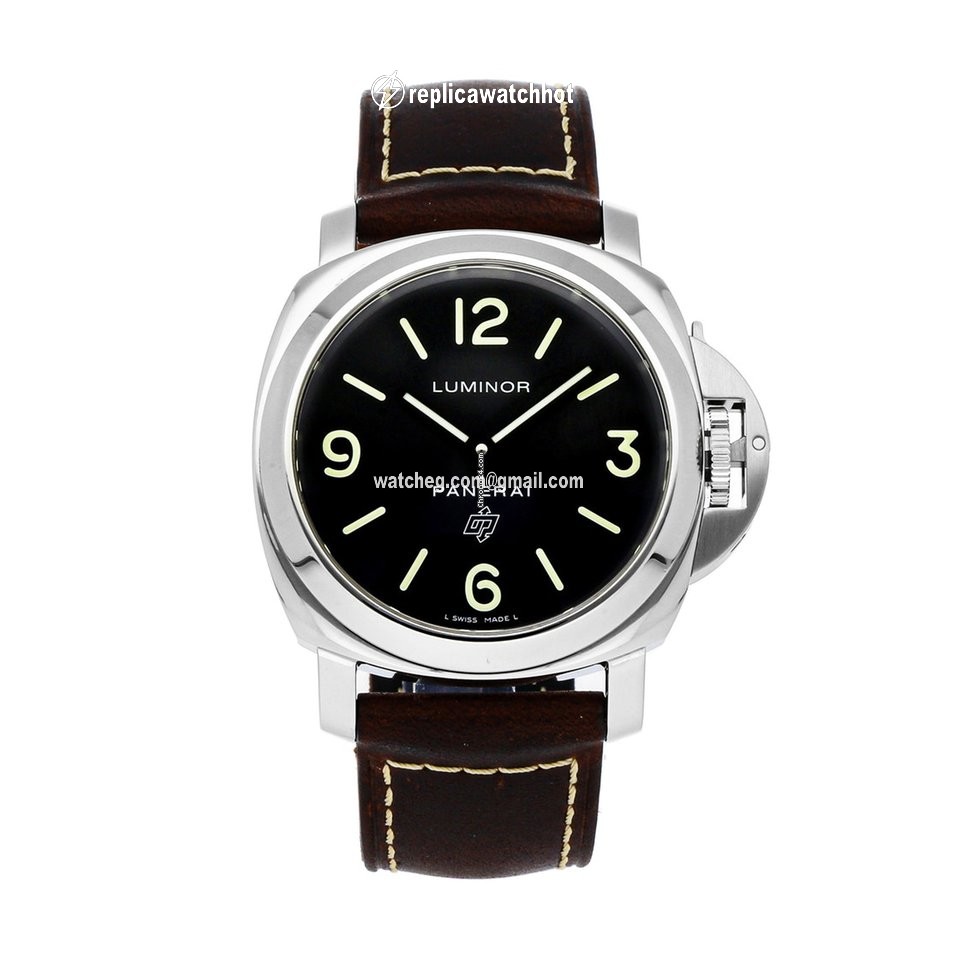 Panerai Luminor Base Logo Mens watch Unisex Manual winding Steel PAM01000