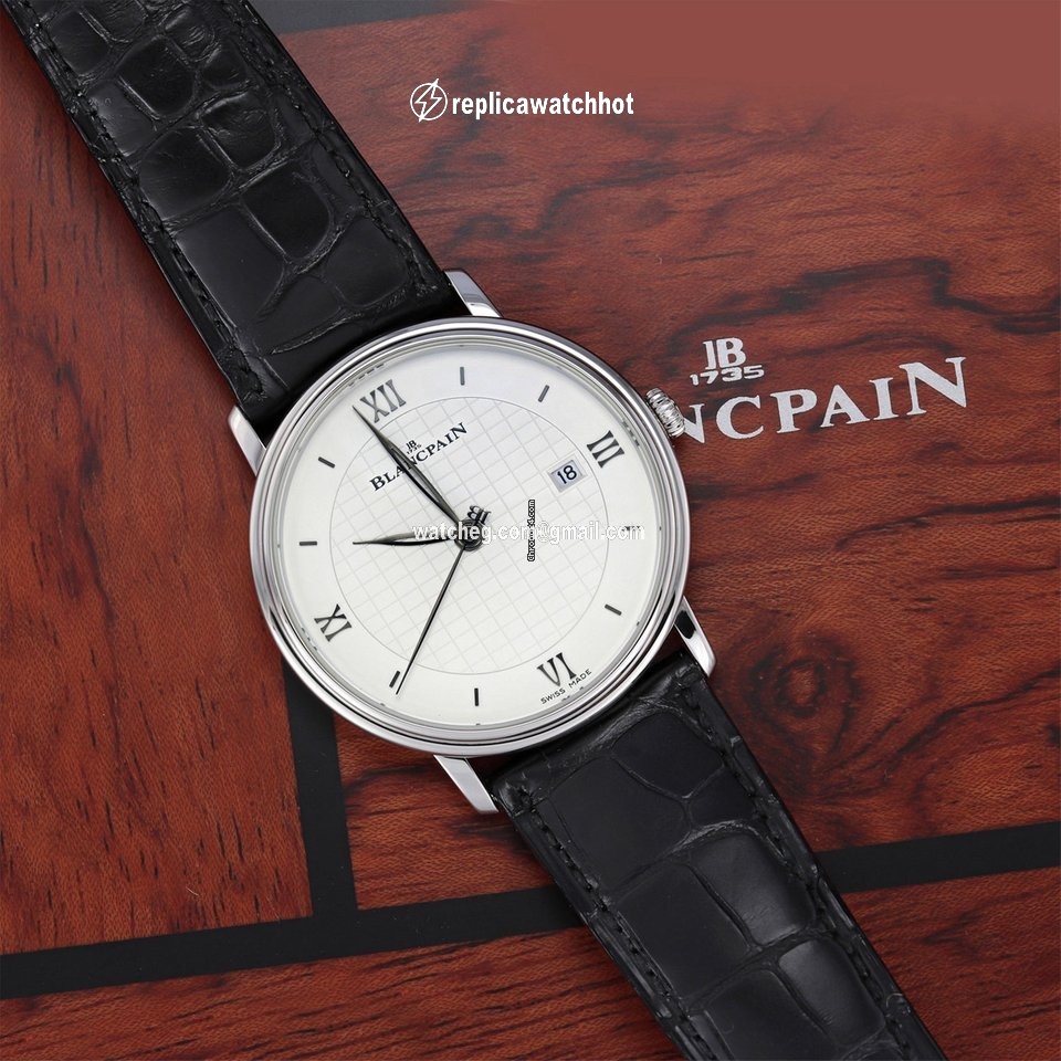 Blancpain Villeret Ultra-Slim Mens watch Unisex Automatic Steel 6651-1143-55b