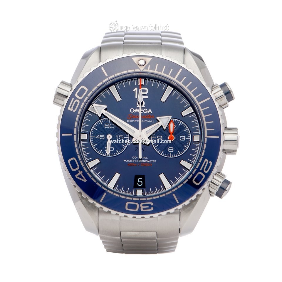 Omega Seamaster Planet Ocean Chronograph Mens watch Unisex Automatic Steel 21530465103001