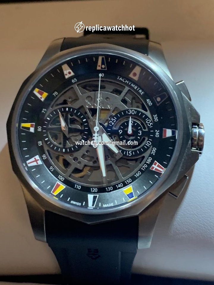 Corum Admirals Cup Mens watch Unisex Automatic Titanium 404.100.04 F371 AN10