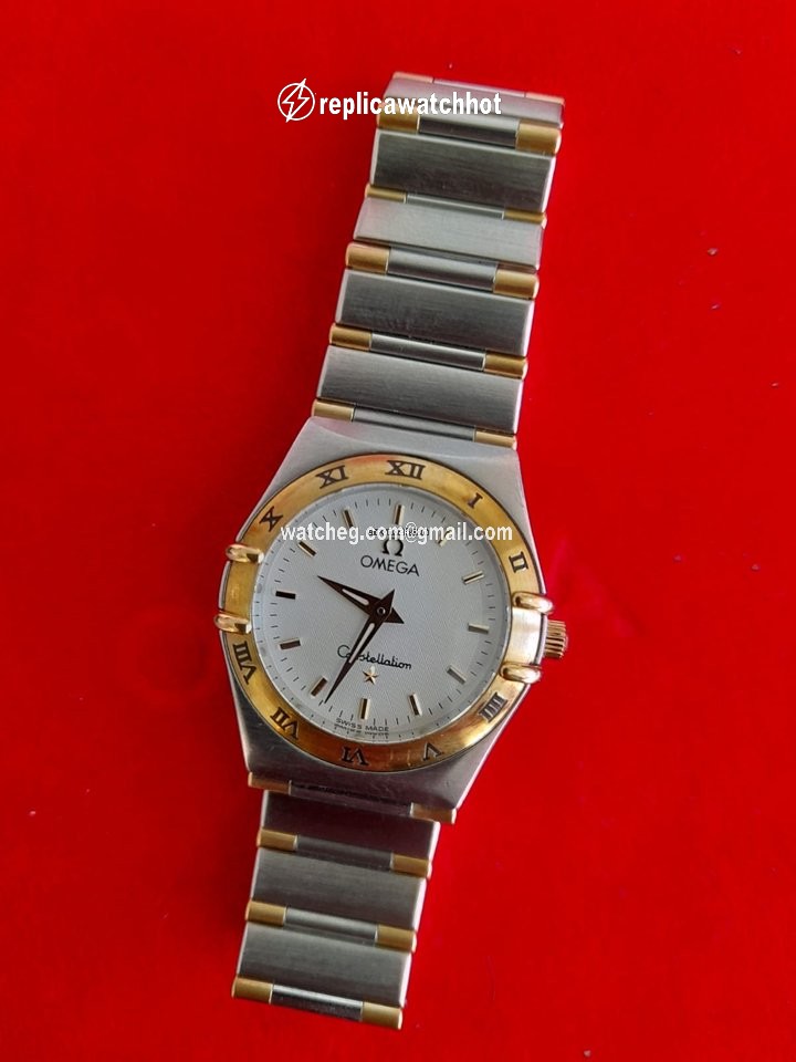 Omega Constellation Womens watch Quartz Gold Steel 13723000