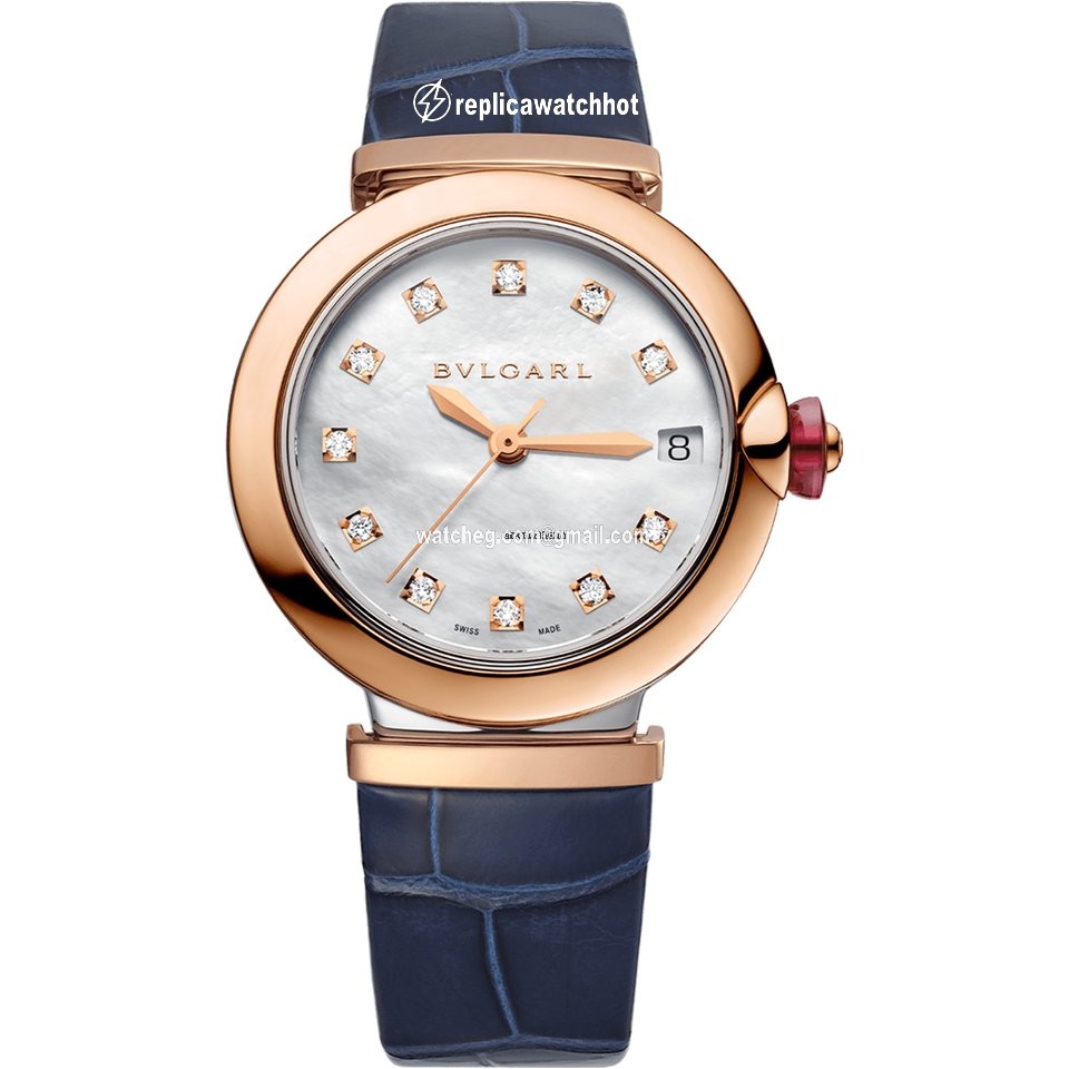 Bulgari Lucea Womens watch Automatic Gold Steel 102638 LU33WSPGLD 11