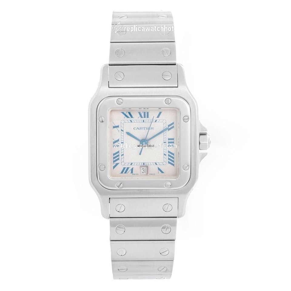 Cartier Santos Galbee Mens watch Unisex Quartz Steel W20060D6 1564