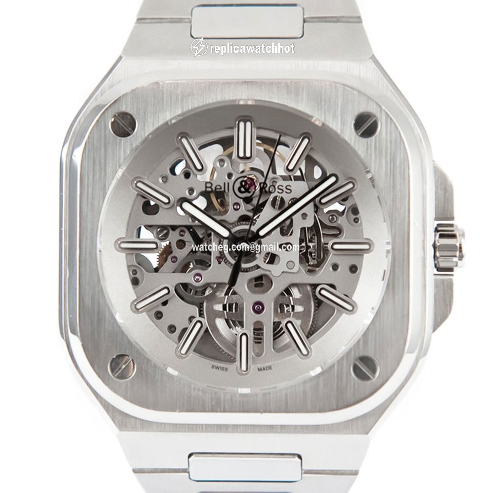 Bell & Ross BR 05 Mens watch Unisex Automatic Steel BR05A-GR-SK-ST SST