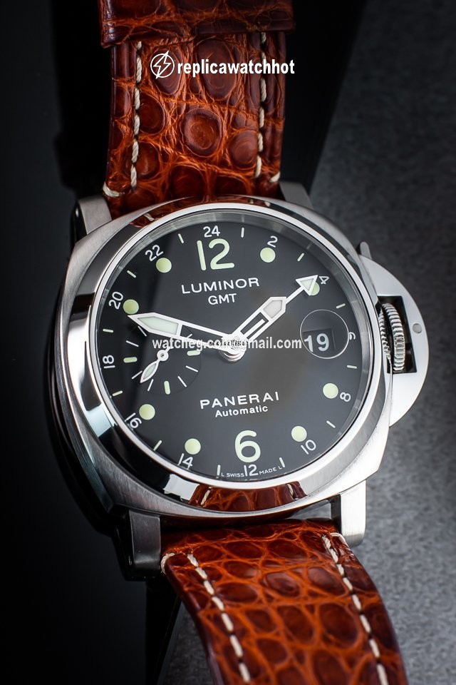 Panerai Luminor GMT Automatic Mens watch Unisex Automatic Steel PAM 00159